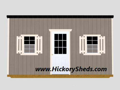 Hickory Sheds Studio Shed