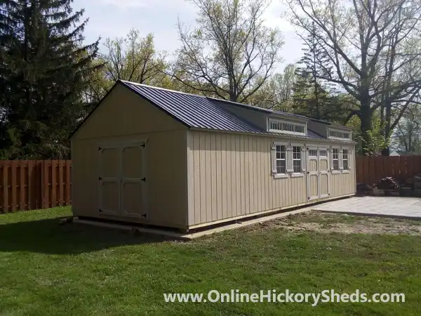 Old Hickory Sheds Utility Building with Dormer