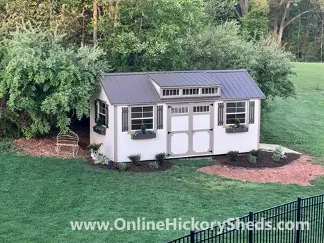 Old Hickory Utility Shed with Dormer