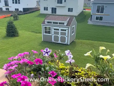 Small Utility Shed with a Dormer