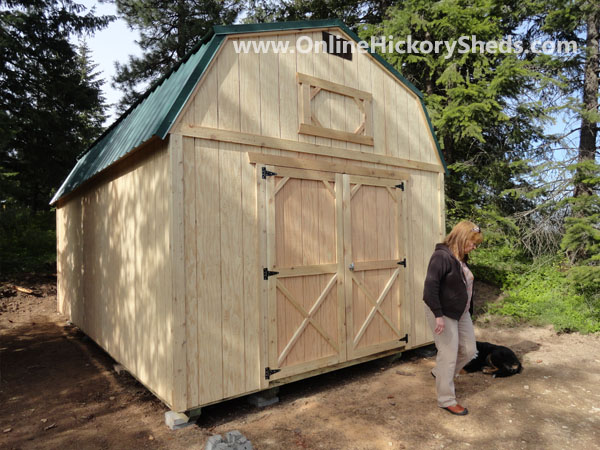Build On-Site Lofted Barn