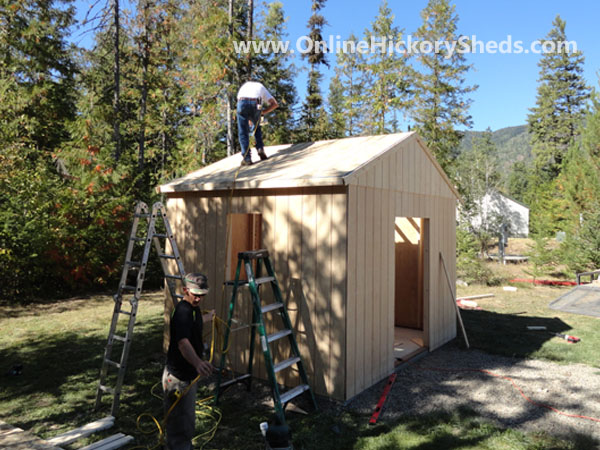 Build On-Site Utility Shed