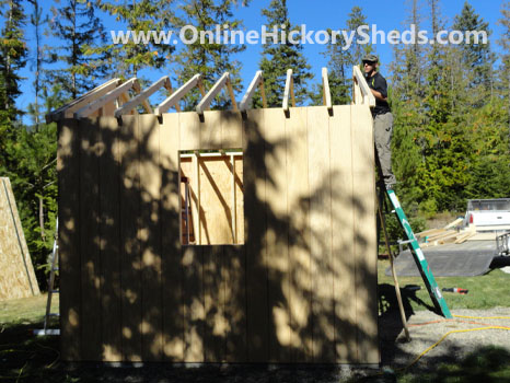 Build On-Site Utility Shed