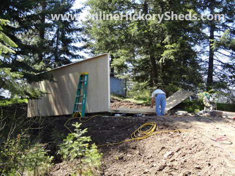 Build On-Site Lofted Barn
