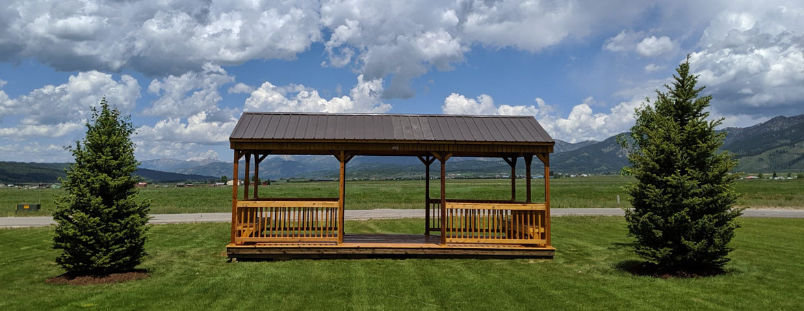 Hickory Sheds Cabana at your country home
