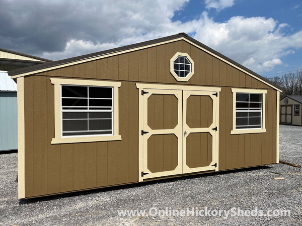 Hickory Sheds Side Gable is a great addition to your backyard