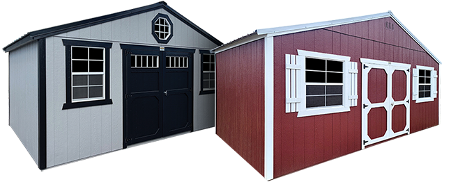 Old Hickory Side Gable Shed