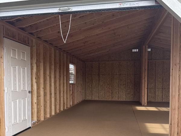 hickory-sheds-DW-utility-shed-big-9 Double Wide Interior 13