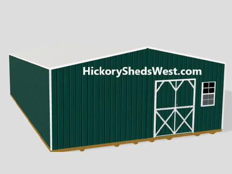 hickory-sheds-DW-utility-shed-small-12 Double Wide Utility 8