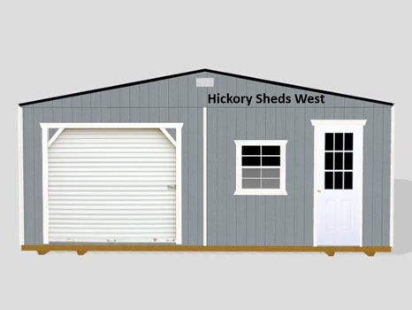 hickory-sheds-DW-utility-shed-small-14 Double Wide Utility 7