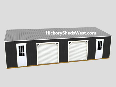 hickory-sheds-DW-utility-shed-small-20 Double Wide Utility 1