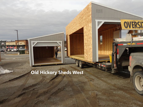 hickory-sheds-DW-utility-shed-small-4 Double Wide Delivery 2