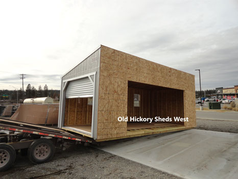 hickory-sheds-DW-utility-shed-small-6 Double Wide Delivery 1