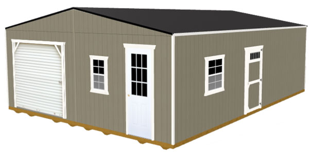 old-hickory-sheds-double-wide-utility-shed2 Double Wide Hickory Shed